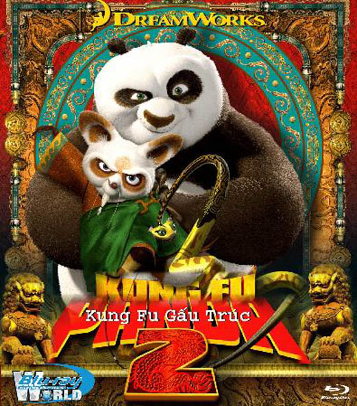 B372. Kung fu panda 2 - Kungfu Gấu Trúc 2 2D 25G (DOLBY TRUE-HD 7.1) 